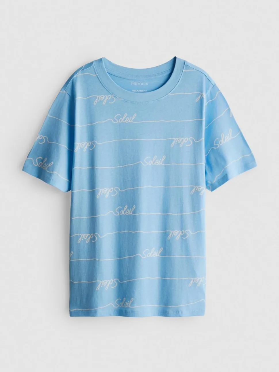 Kurzes T-Shirt aus reiner Baumwolle mit Grafik