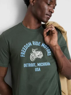 Kurzärmeliges „Freedom Riders“ T-Shirt