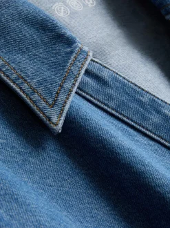 Kurzärmeliges Jeanshemd