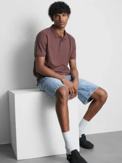 Kurzärmeliges Poloshirt