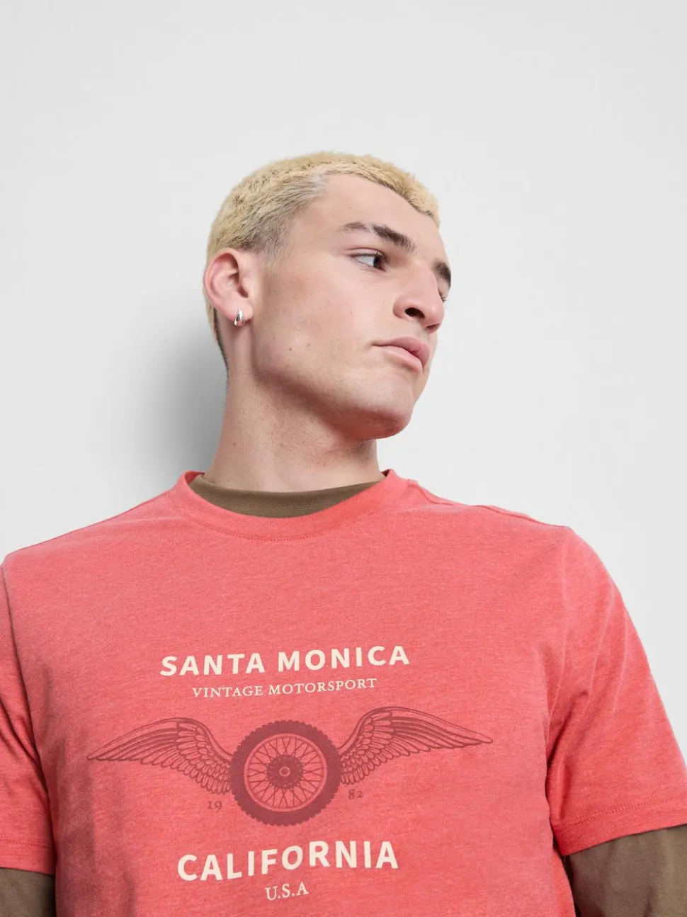 Kurzärmeliges „Santa Monica“ T-Shirt