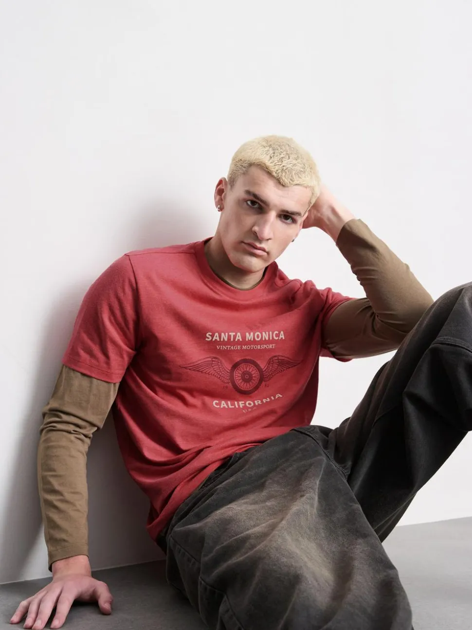 Kurzärmeliges „Santa Monica“ T-Shirt