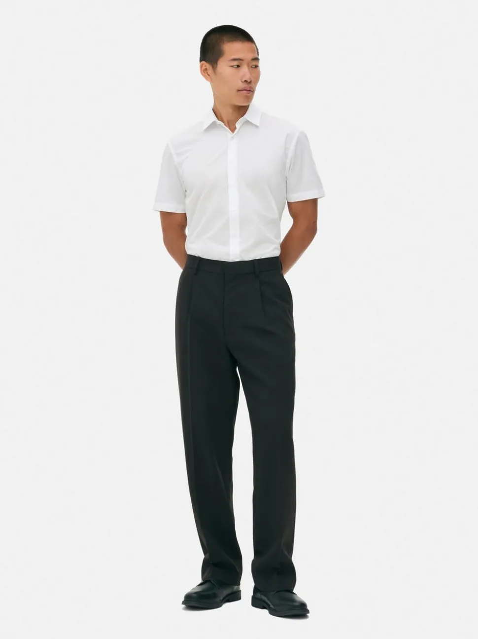 Kurzärmeliges Slim-Fit-Hemd