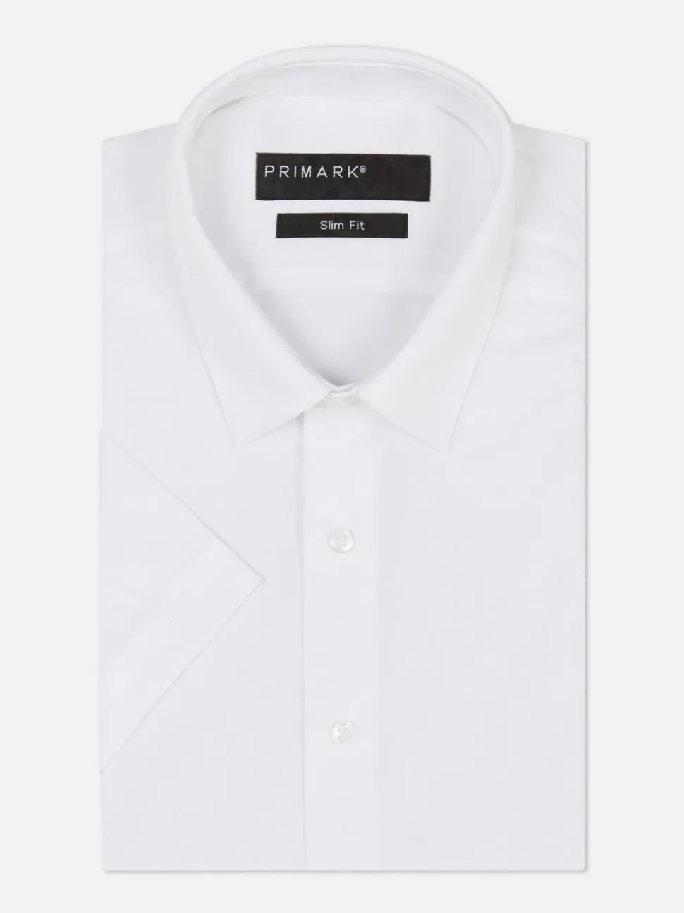 Kurzärmeliges Slim-Fit-Hemd