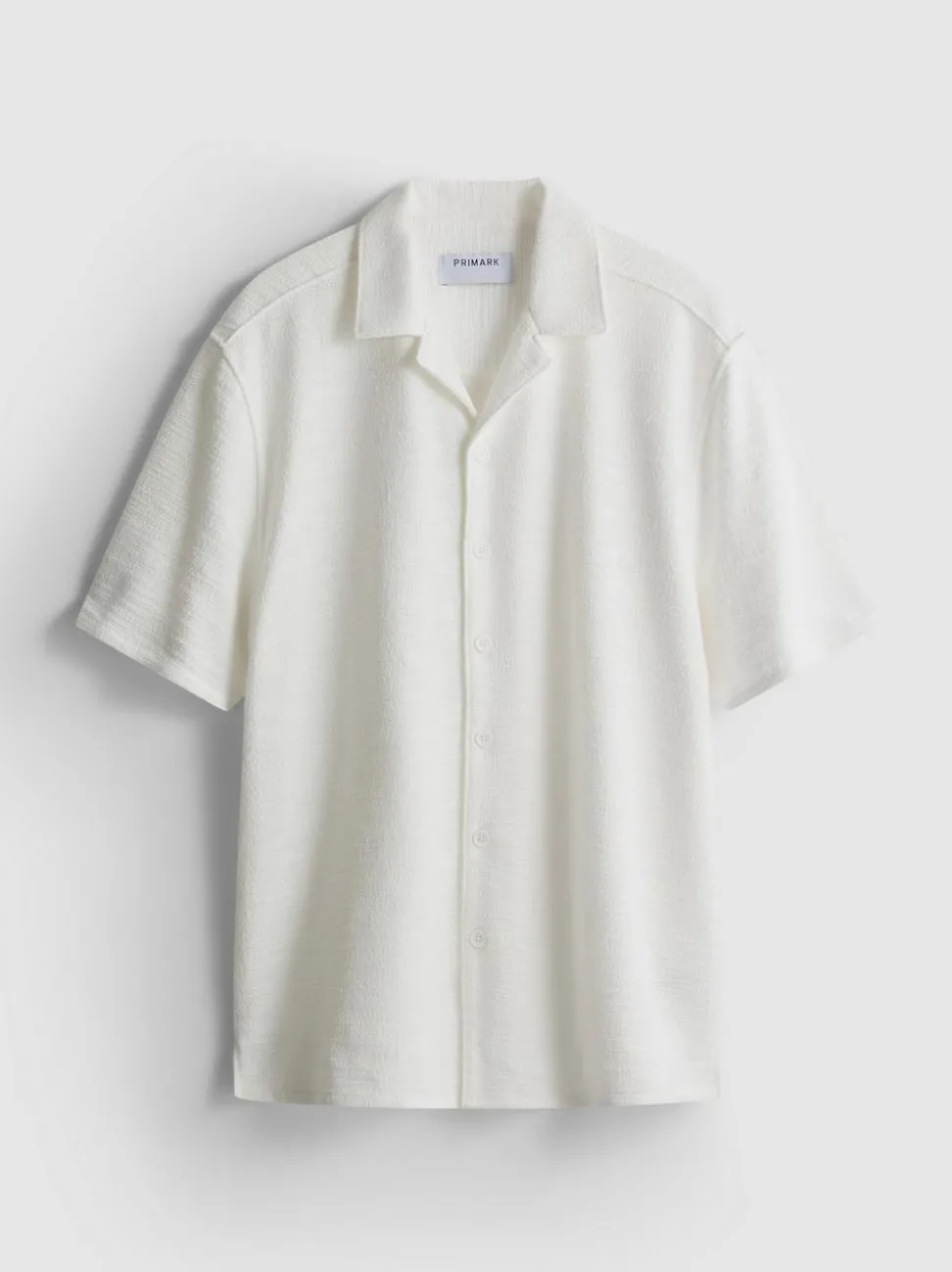 Kurzärmeliges, strukturiertes Shirt