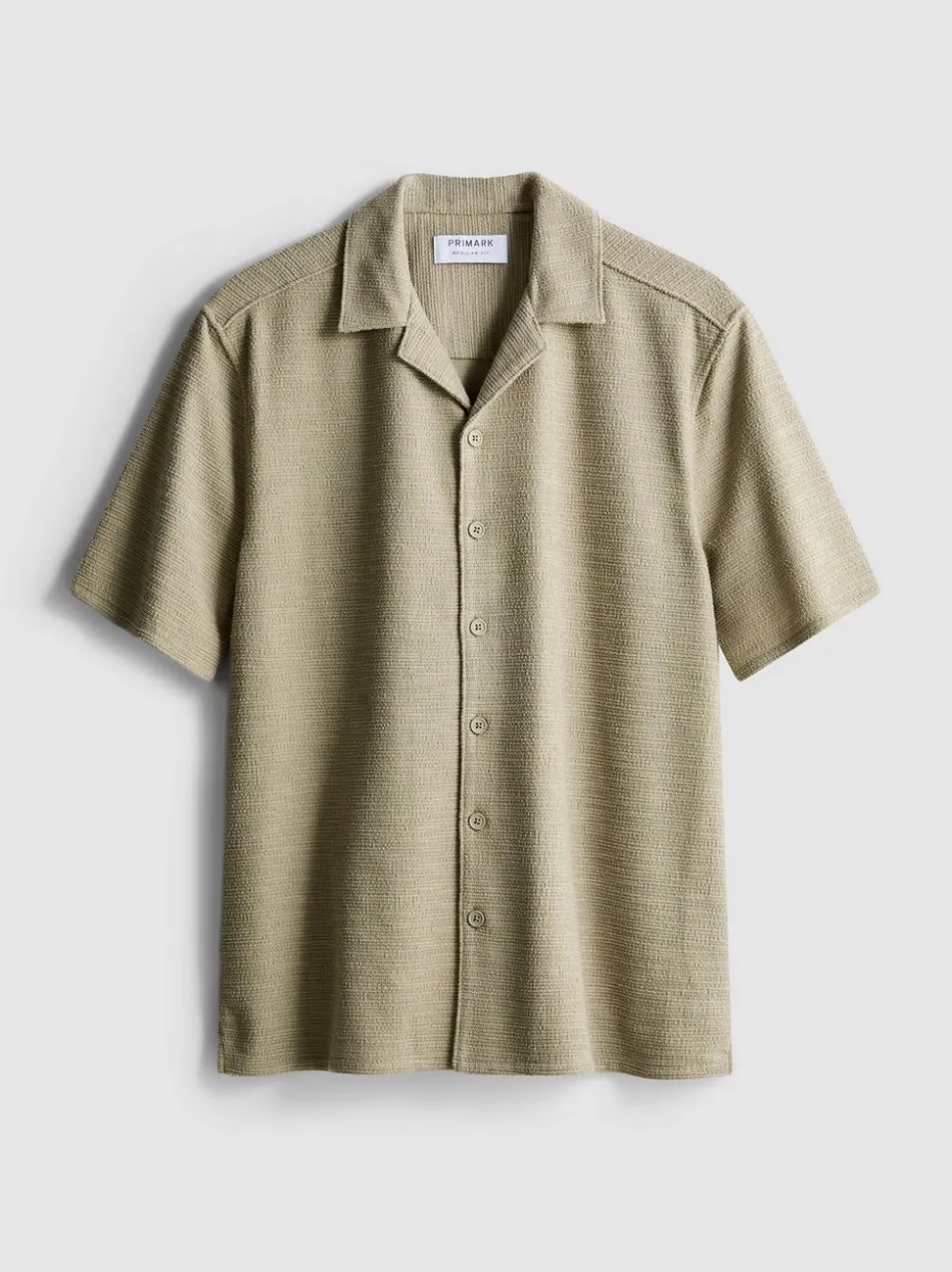 Kurzärmeliges, strukturiertes Shirt