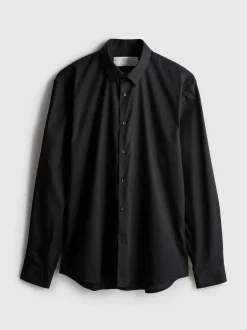 Langärmeliges, elegantes Regular-Fit-Hemd