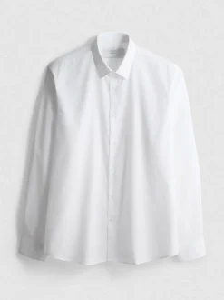 Langärmeliges, elegantes Regular-Fit-Hemd