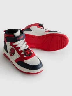Leuchtende „MARVEL Spider-Man“ High-Top-Sneaker