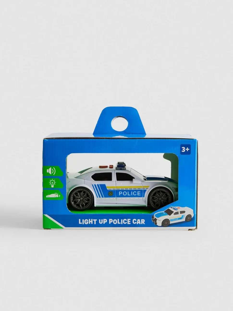 Leuchtendes Polizeiauto-Spielzeug