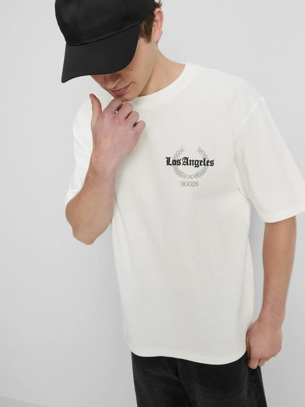„Los Angeles“ T-Shirt mit Grafik