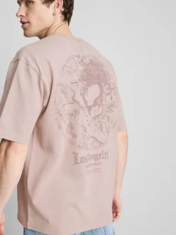 „Los Angeles“ T-Shirt mit Slogan