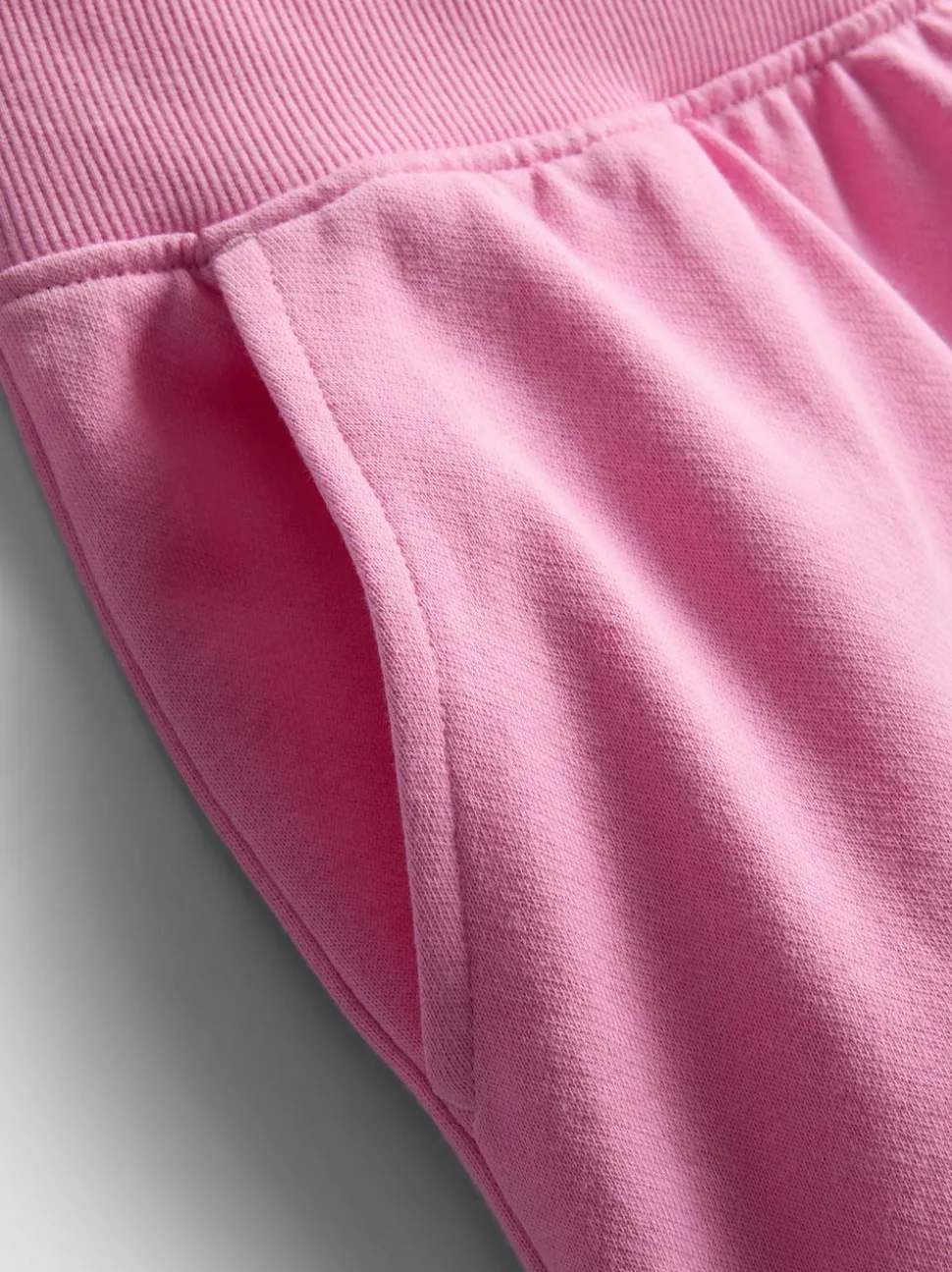 Lounge-Shorts aus Baumwolle mit Schlitz