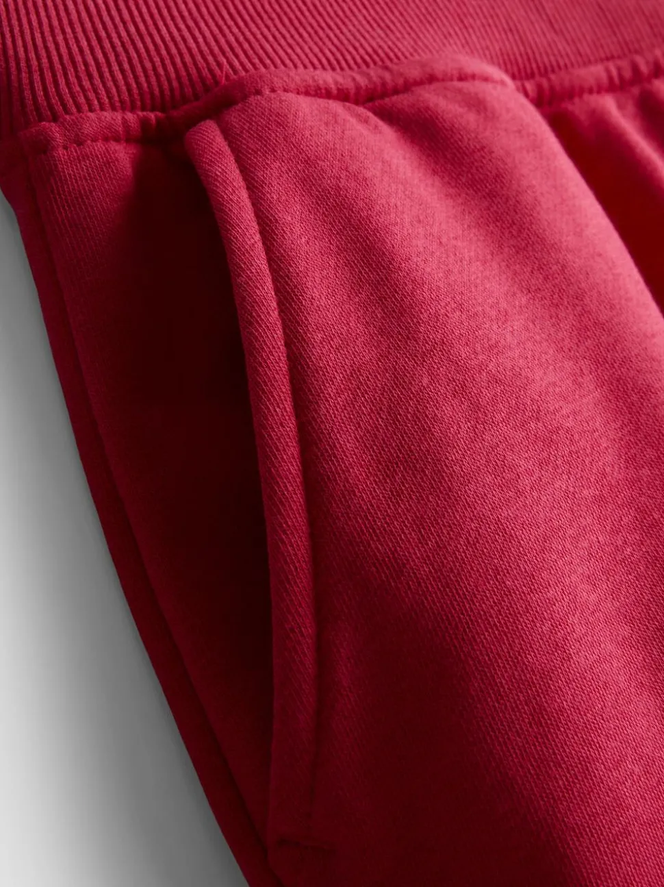 Lounge-Shorts aus Baumwolle mit Schlitz