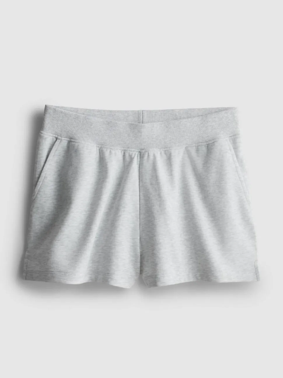Lounge-Shorts aus Baumwolle mit Schlitz