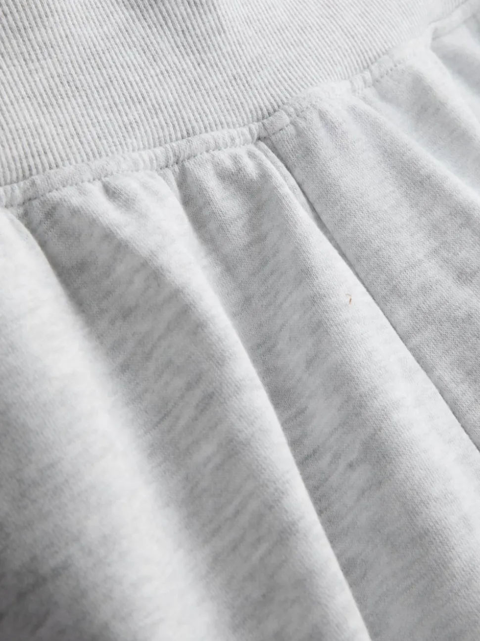 Lounge-Shorts aus Baumwolle mit Schlitz