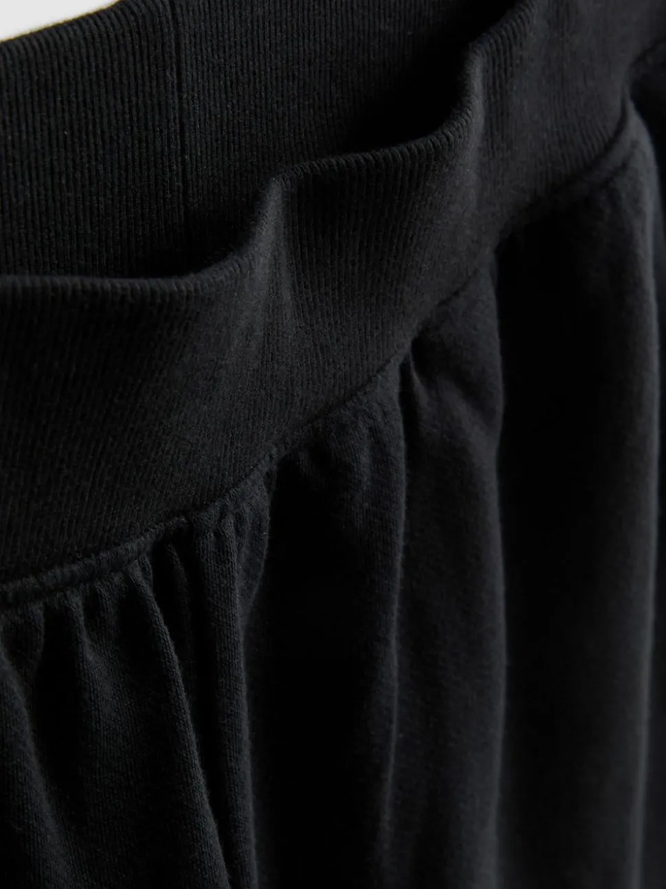 Lounge-Shorts aus Baumwolle mit Schlitz
