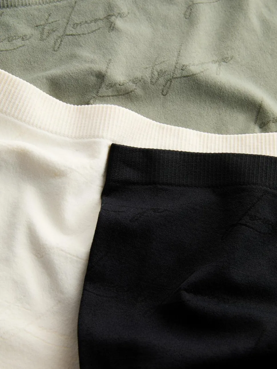„Love to Lounge“ Pantys, 3er-Pack