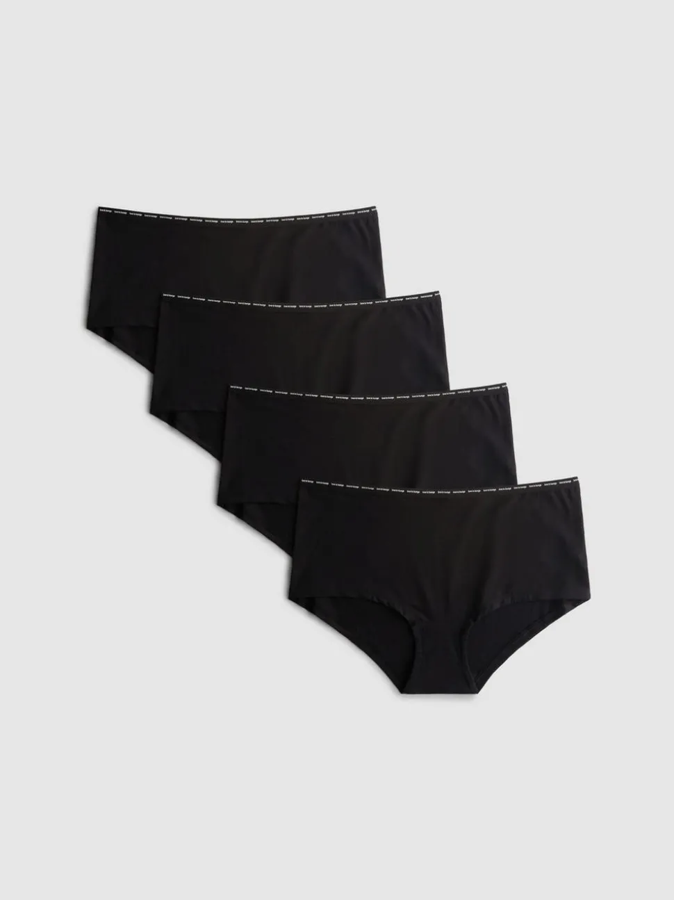 „Love To Lounge“ Pantys mit hohem Baumwollanteil, 4er-Pack