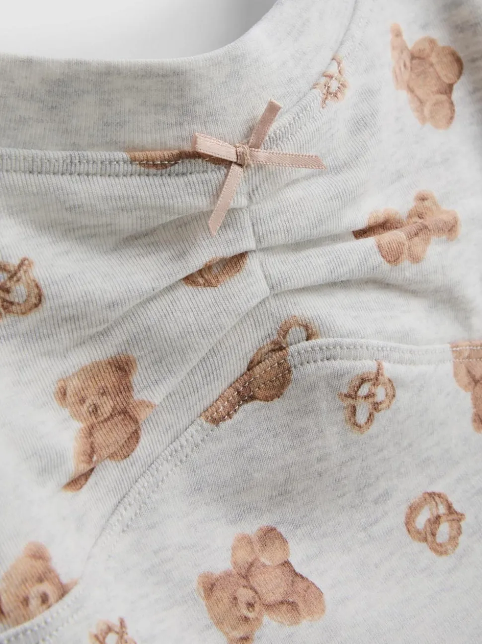 „Love To Lounge“ Schlafanzugträgertop mit Bären-Print