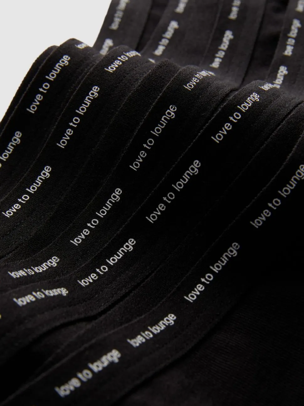 „Love To Lounge“ Tangas mit hohem Baumwollanteil, 5er-Pack