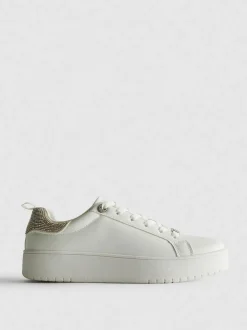 Low-Top-Sneaker mit Strasssteinen