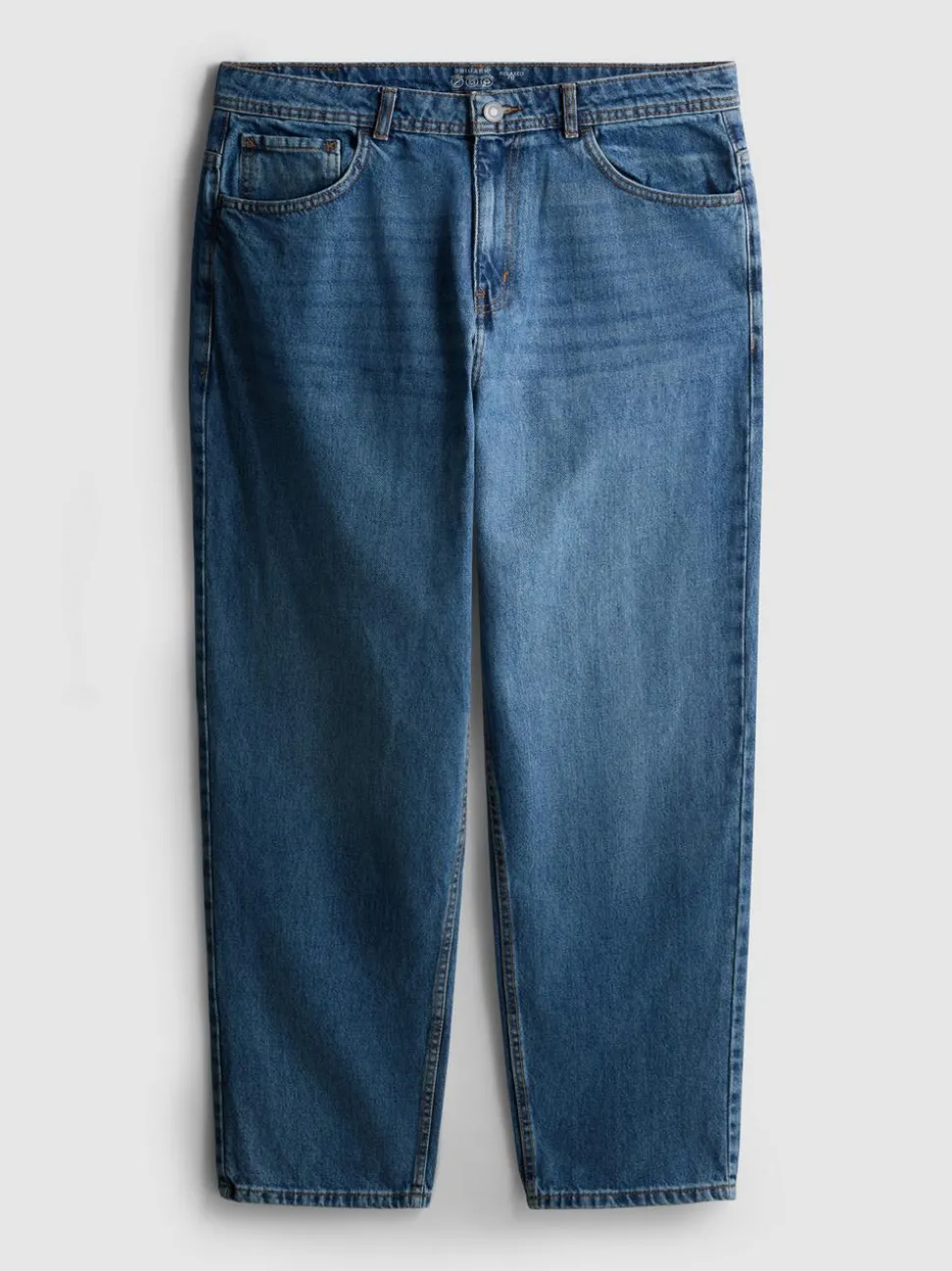 Lässige High-Waist-Jeans