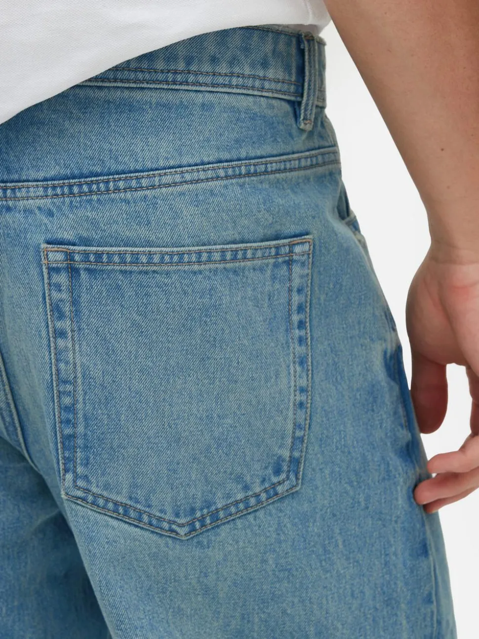 Lässige Jeans mit hohem Bund
