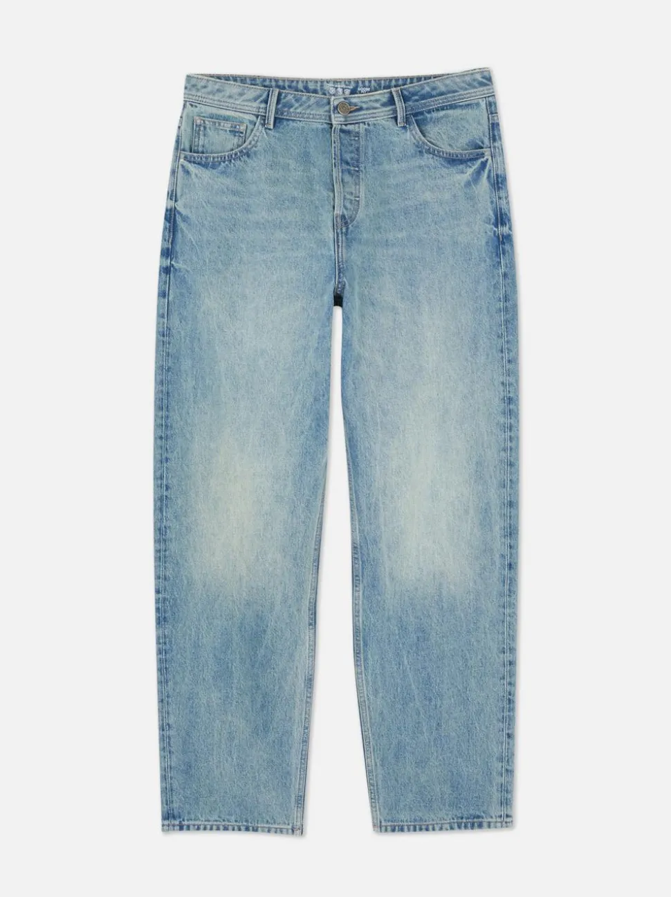 Lässige Jeans mit hohem Bund