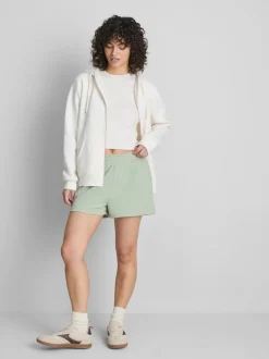 Lässige Reisekomfort-Shorts mit hohem Baumwollanteil