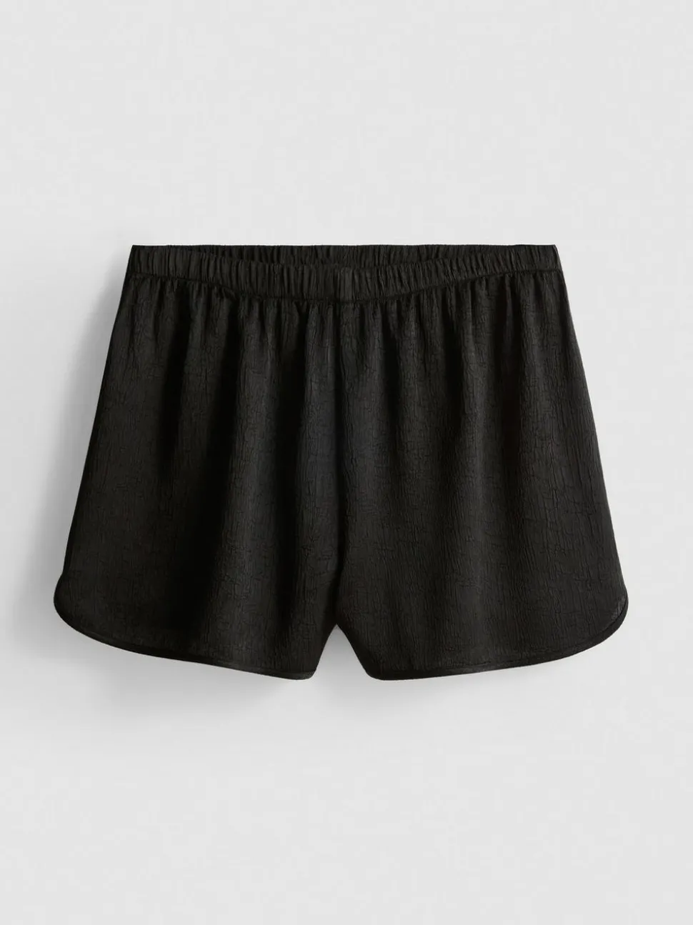 Lässige Satin-Laufshorts