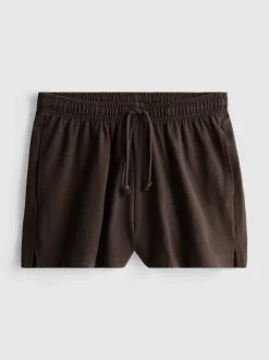 Lässige Shorts aus Baumwolle mit Kordelzug