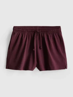 Lässige Shorts aus Baumwolle mit Kordelzug