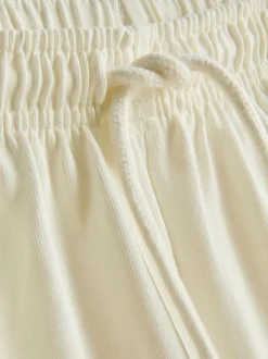 Lässige Shorts aus Baumwolle mit Kordelzug
