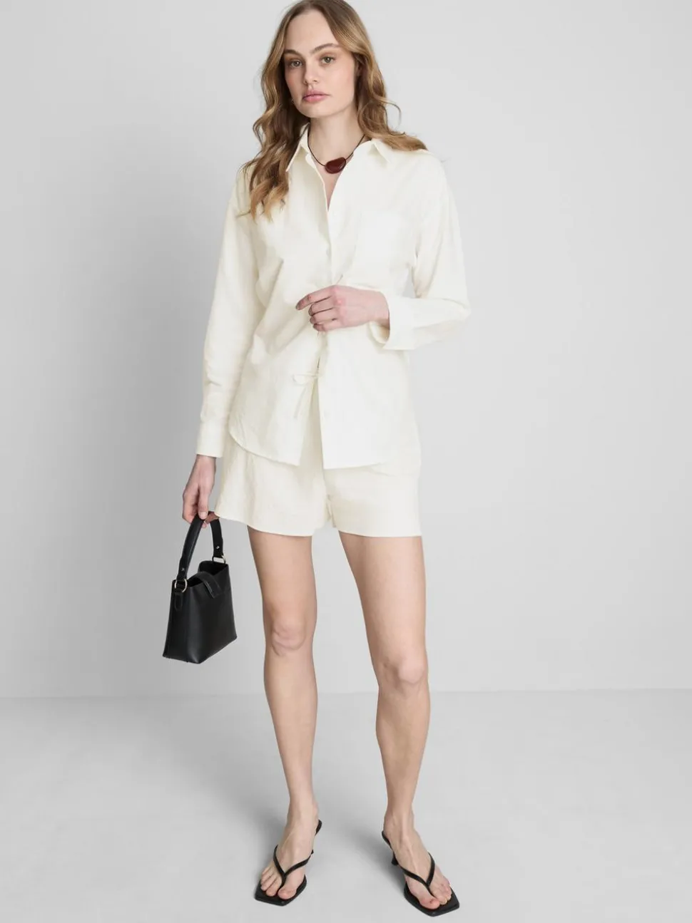 Lässige Shorts mit Kordelzug