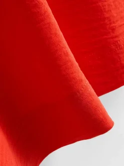Lässiges Rundhalsshirt aus atmungsaktivem Stoff