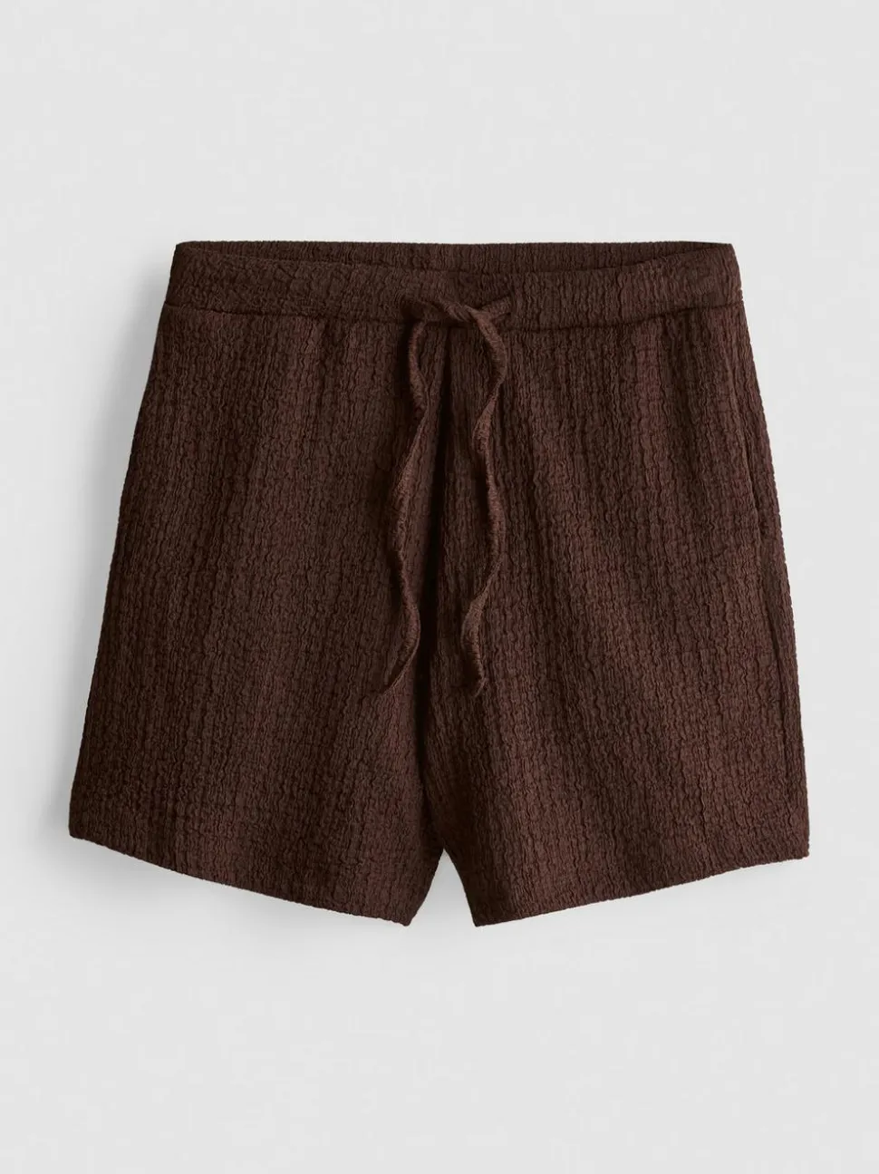 Lässige strukturierte Shorts