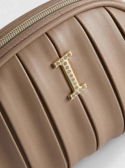 Make-up-Tasche mit Initiale