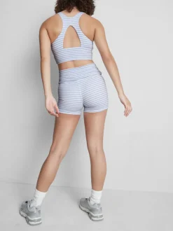 Maple Active-Shorts mit Streifen und Umschlag
