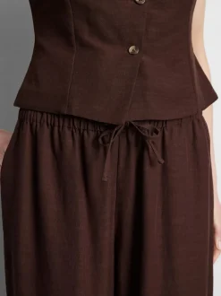 Marlene-Hose aus Baumwollmischung