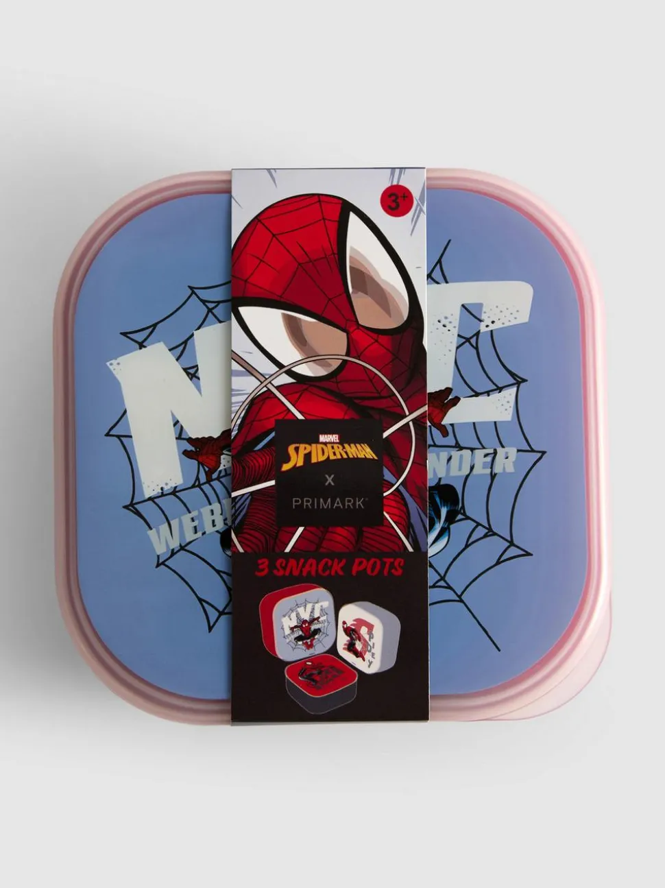 „MARVEL Spider-Man“ Snack-Dosen, 3er-Pack