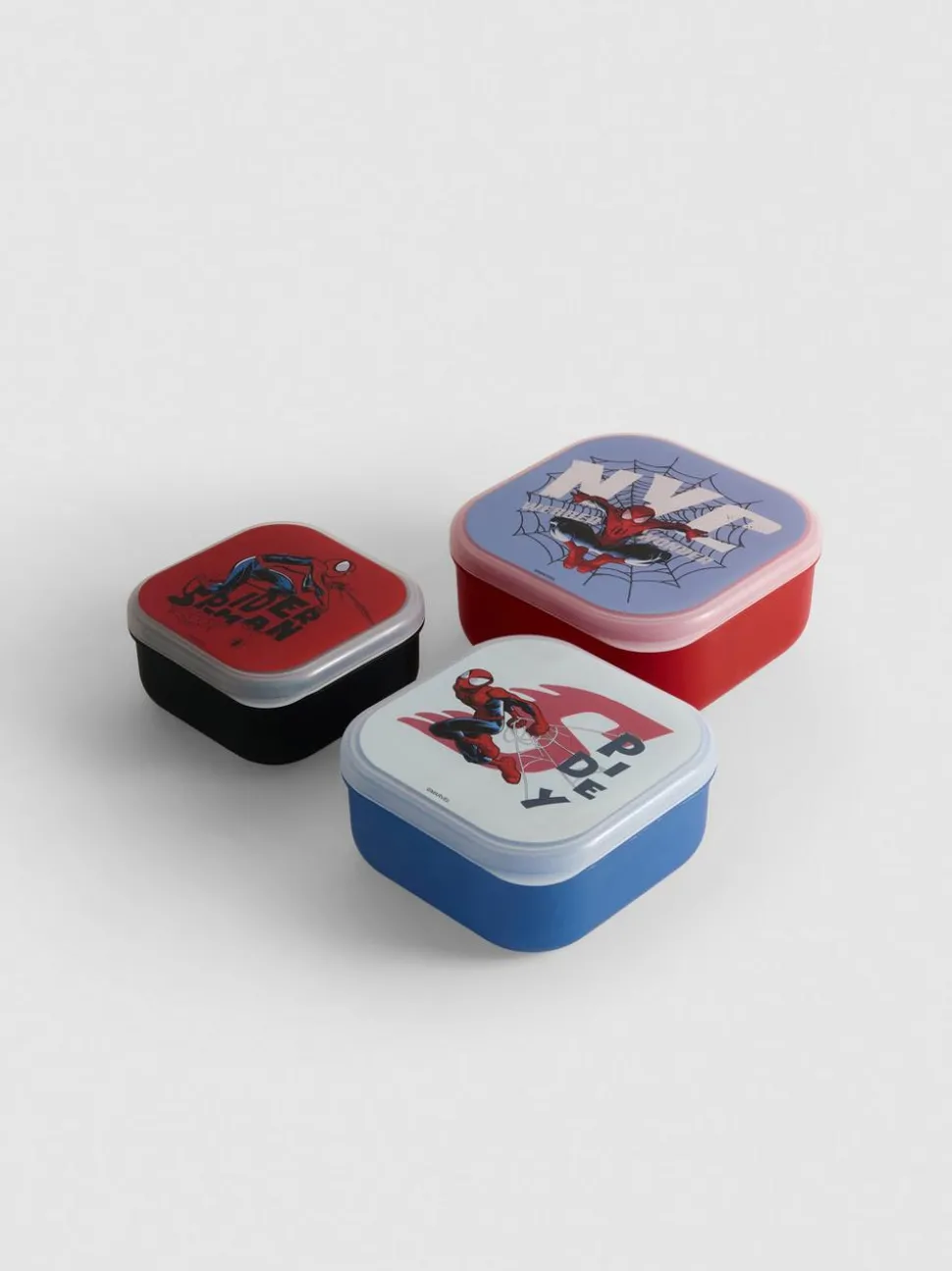 „MARVEL Spider-Man“ Snack-Dosen, 3er-Pack
