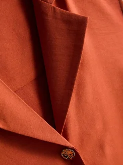 Midi-Blusenkleid mit Gürtel