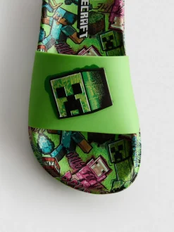 „Minecraft“ Badesandalen
