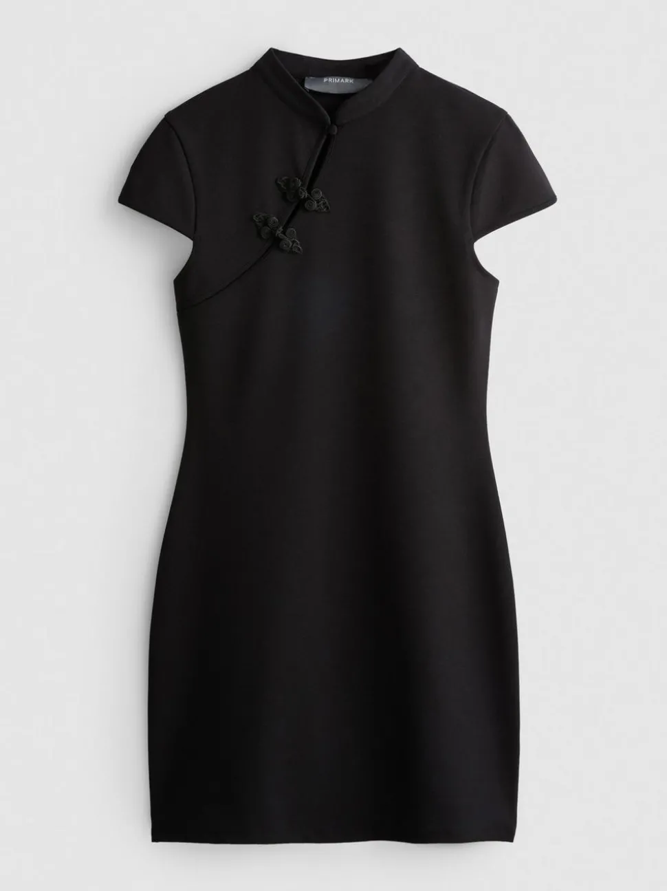 Minikleid mit Stehkragen