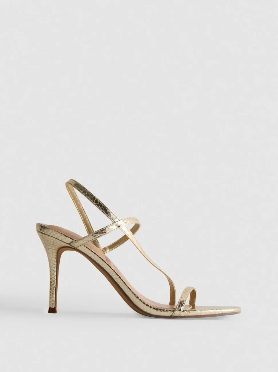 Minimalistische Sandalen mit Absatz