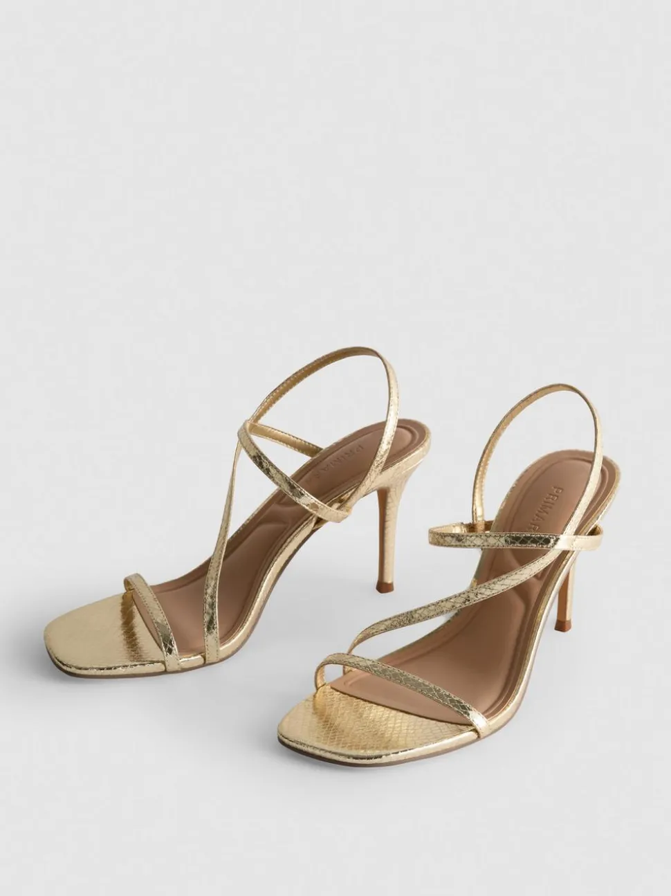 Minimalistische Sandalen mit Absatz