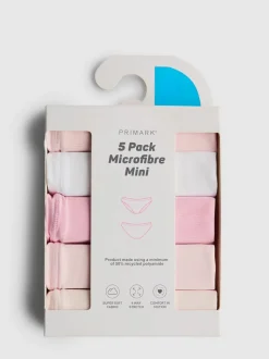 Minislips aus Mikrofaser, 5er-Pack