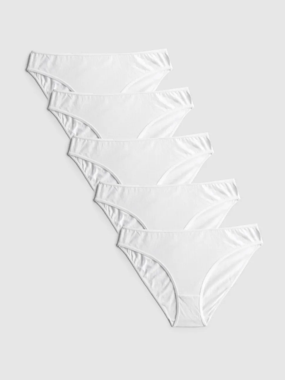 Minislips aus reiner Baumwolle, 5er-Pack