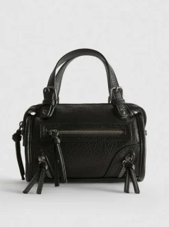 Mini-Tragetasche im Used-Look